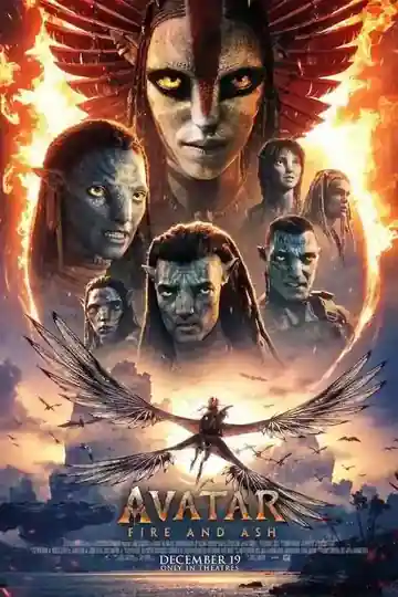 Avatar Fire And Ash poster